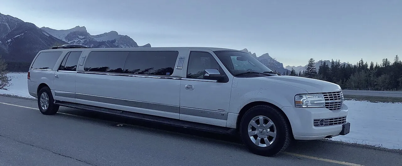 Ford Expedition Stretch Limousine — cabin and detail view