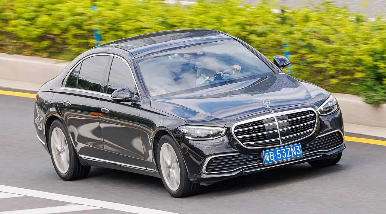 Mercedes-Benz S-Class — cabin and detail view